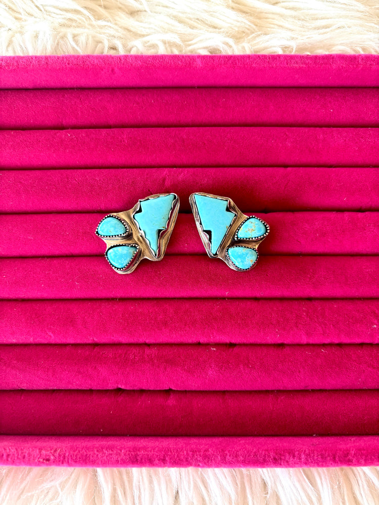 Sonora Cluster Bolt Earrings