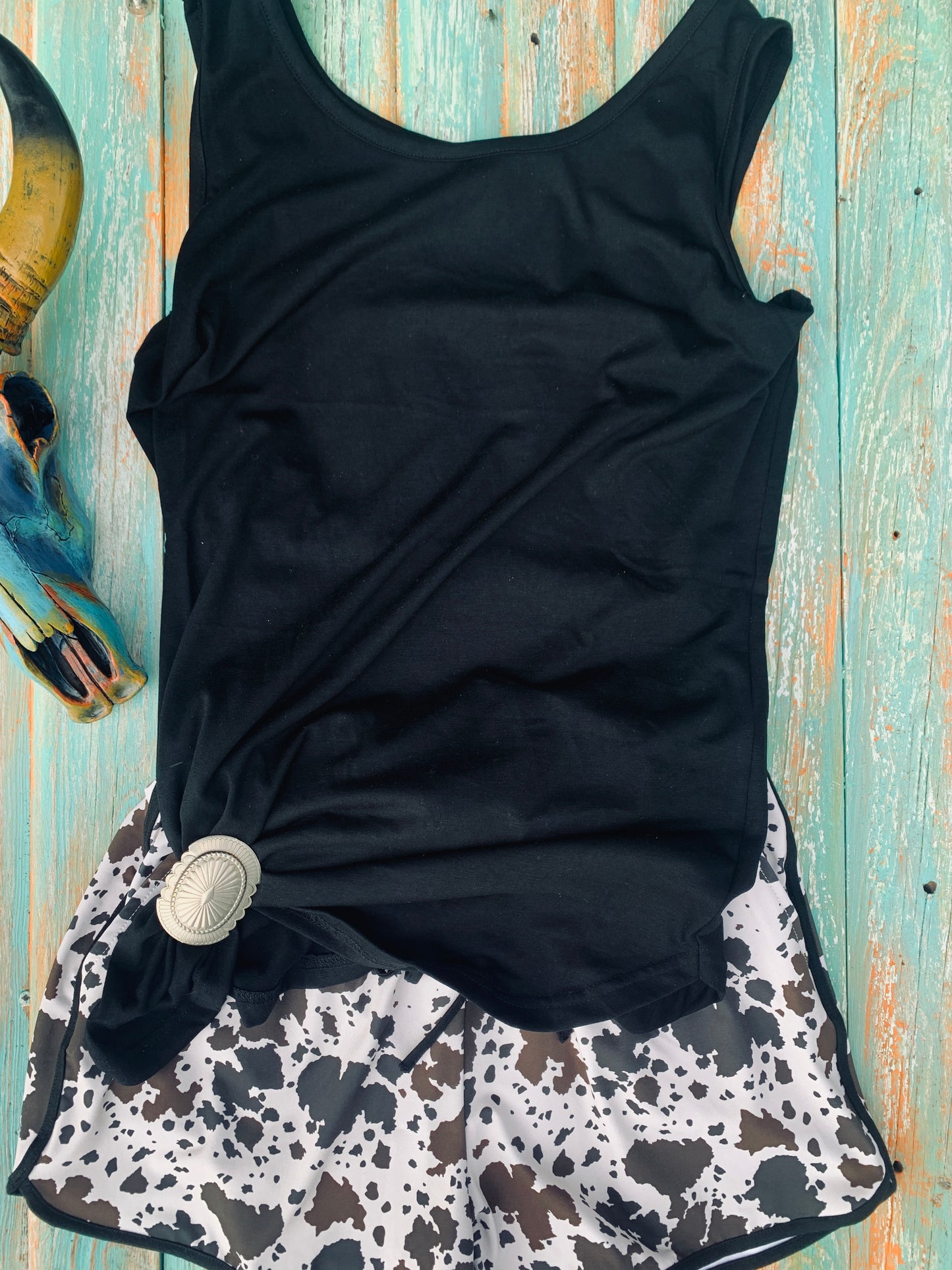 Black Basic Tank Top