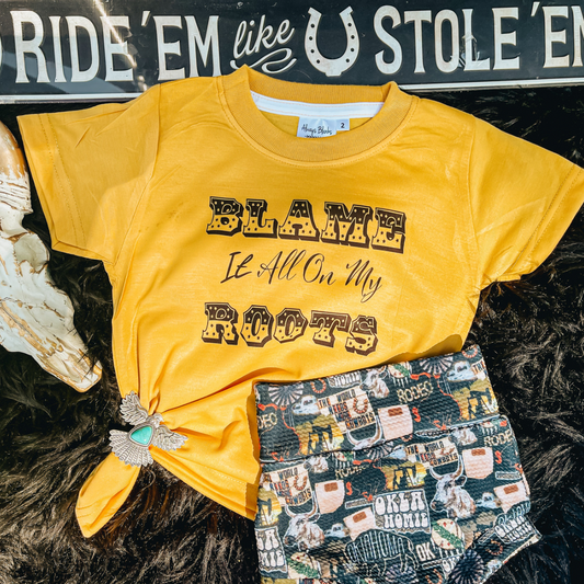 Blame it On my Roots Toddler Tee