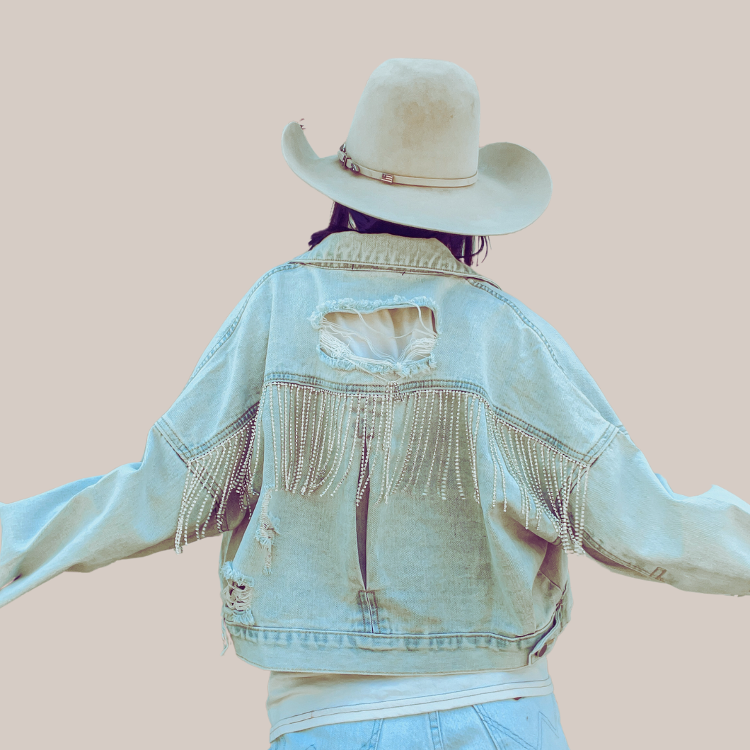 Rhinestone Cowgirl Fringe Jacket