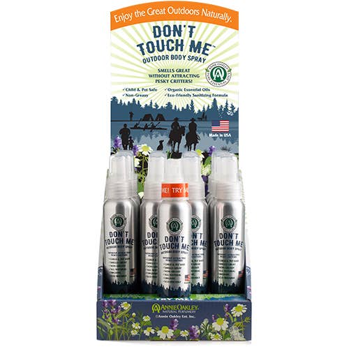 Don't Touch Me™ Outdoor Body Spray Prepack Counter Display