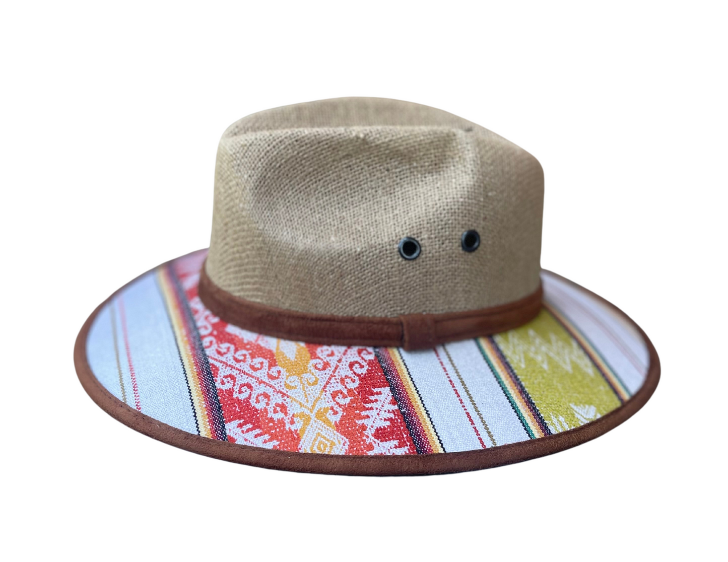 Light Serape Flat Hat