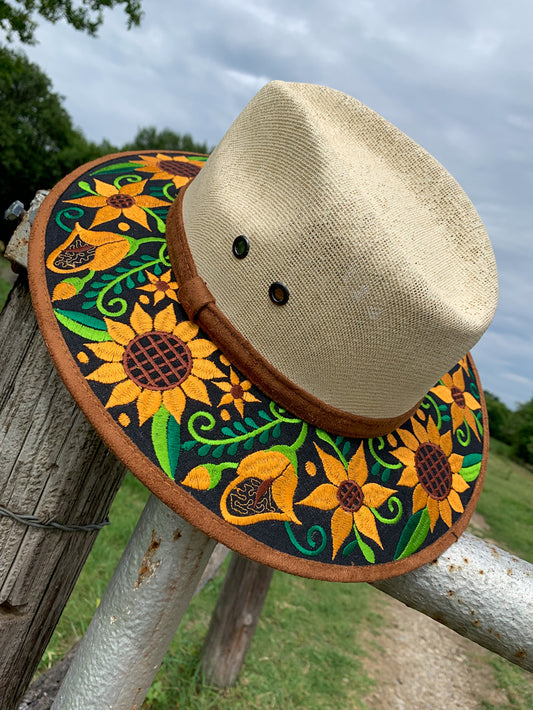 Sunflower Flat Hat